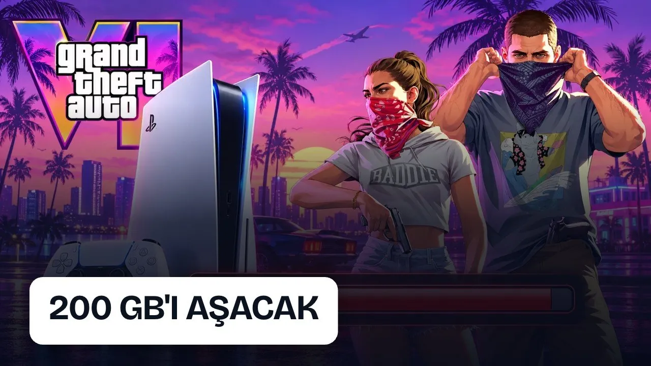 GTA 6 PS5 Sürümünün Dosya Boyutu Ortaya Çıktı