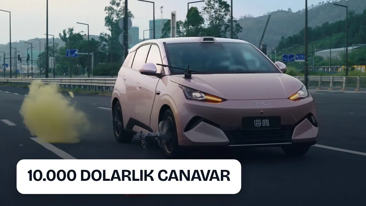 Lastiği patlasa da yola devam ediyor: Çinli otomobil devinden 10 bin dolarlık elektrikli araç