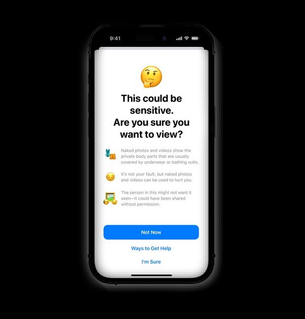 iOS 17 Hassas içerik nedir ve nasıl açılır 1.Resim